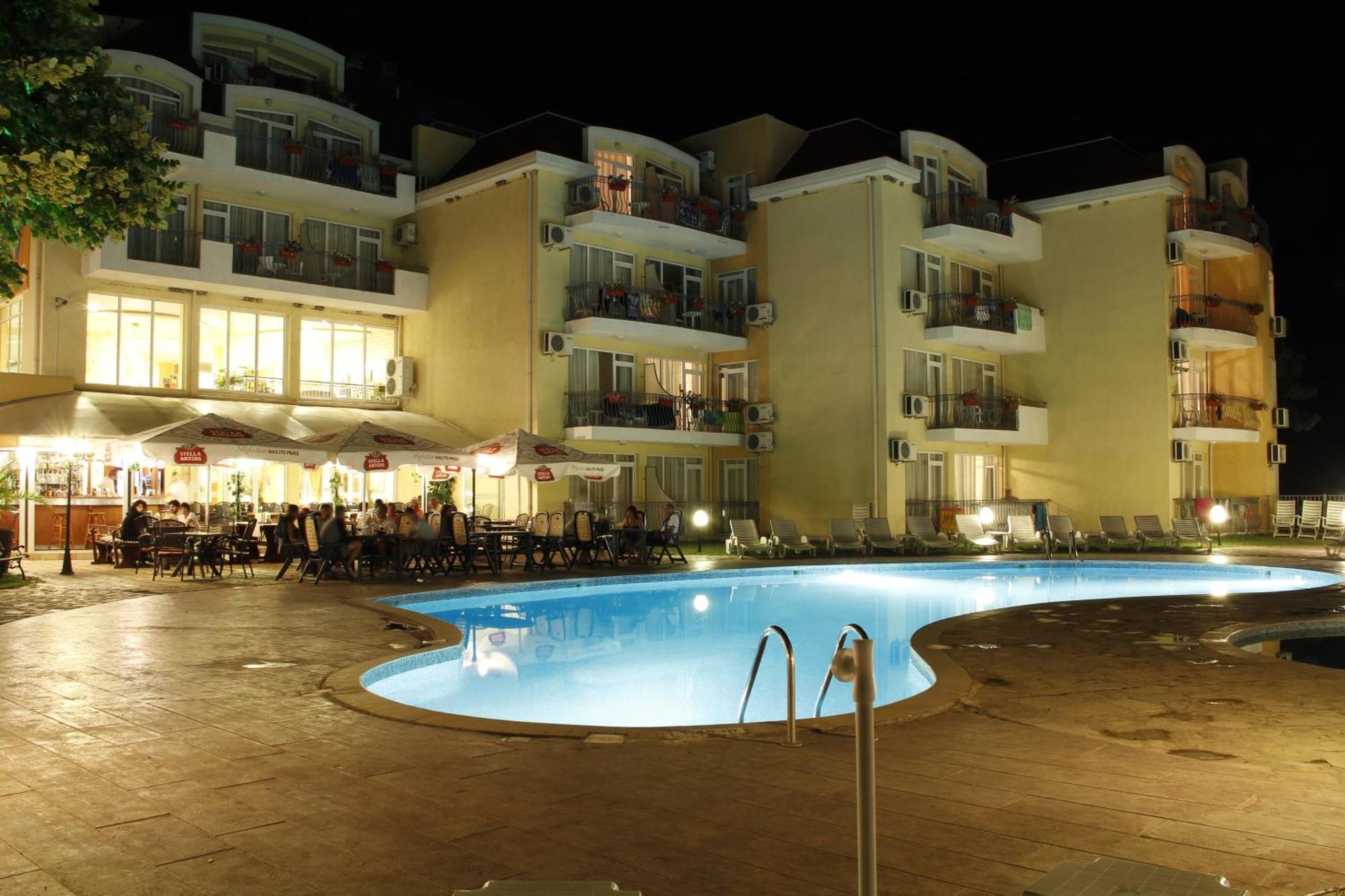 Helios Hotel Balchik Exterior foto